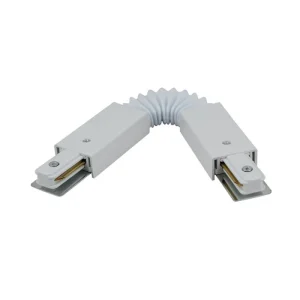 White Tracklight Connector with 2 Wires (Copy)