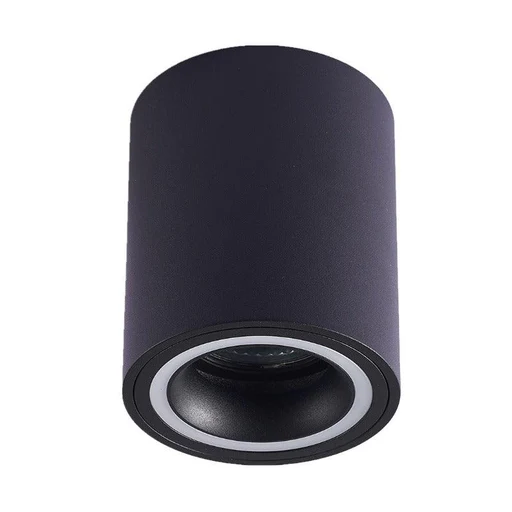 Surface Mounted Black Ceiling Light