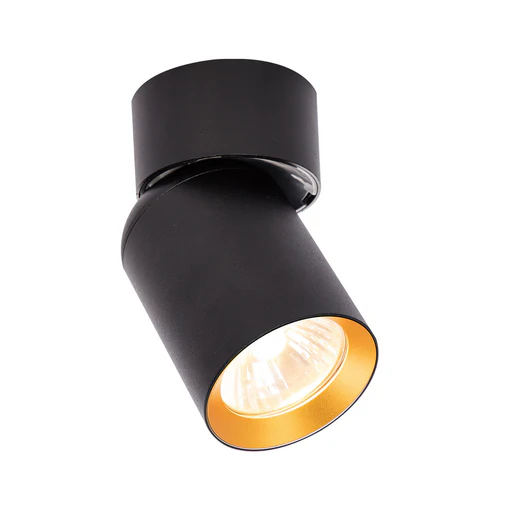 Wall Lamp Round Black