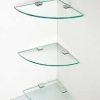 Bathroom Glass Corner Shelf