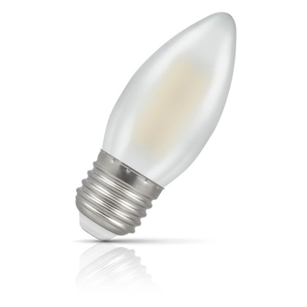 Frosted Candle LED 4 Watts E27 (Screw) Bulb