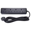 Extension 4 way Black