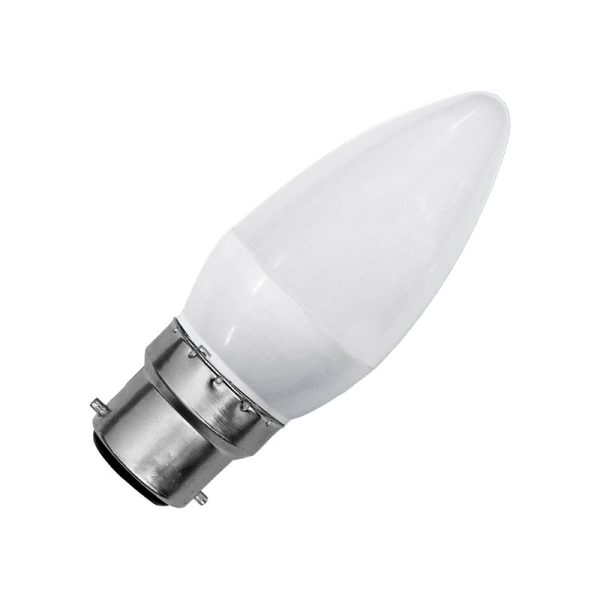 Candle LED 5W Day Light B22(Pin) Bulb
