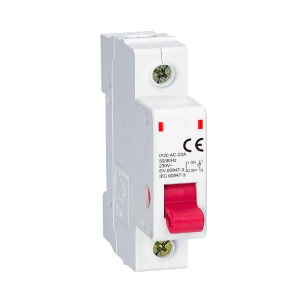 Miniature Circuit Breaker 1 Pole 63A