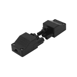 Connector with Button (L+N+E) 16Amps 3 Way Wire