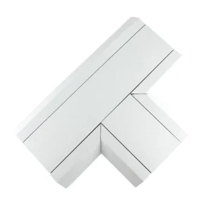 Compartment PVC T Trunking Connector 170mmx50mm
