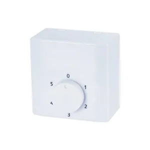 5-Step Fan Regulator - White