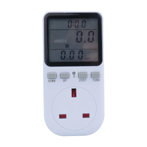 Digital Power Meter Plug â€“ with Energy Usage & Cost Monitoring
