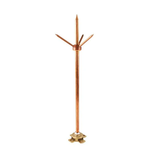 Copper Lightning Arrester 4 Feet - Tronic Kenya  Copper Lightning Arrester 4 Feet