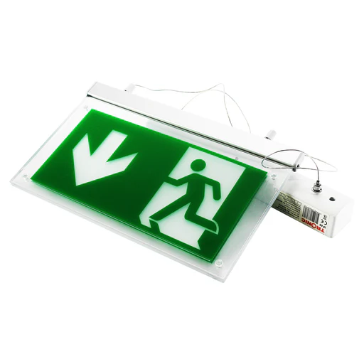 Hanging LED Exit Light With 4 Sticker
