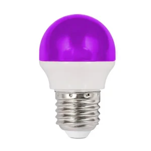 Purple LED 2 Watts E27(Screw) Bulb