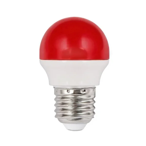 Red LED 2W E27(Screw) Bulb
