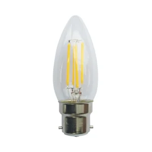Candle Filament LED 4 Watts B22 (Pin) Bulb