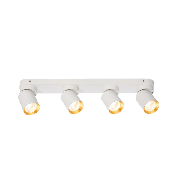 Wall Lamp Spot Light Round 4 Heads White