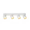Wall Lamp Spot Light Round 4 Heads White