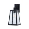 Outdoor Wall Lantern with Clear Glass Frame & E27 Holder (IP44 Rated)
