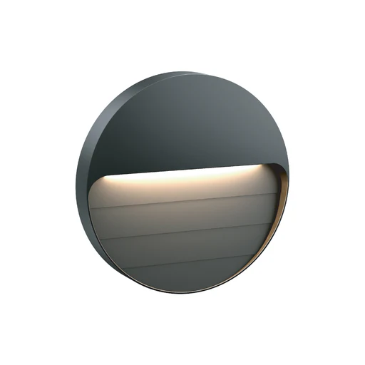 Elegant Circular LED Wall Light Outdoor