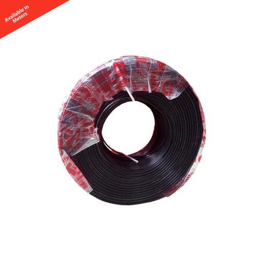 Flexible 1 Core Cable 1.5mm - Black Meters