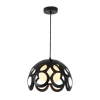 Black Orbital Cage Pendant Lamp