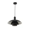 Modern Scandinavian Black Dome Pendant Light