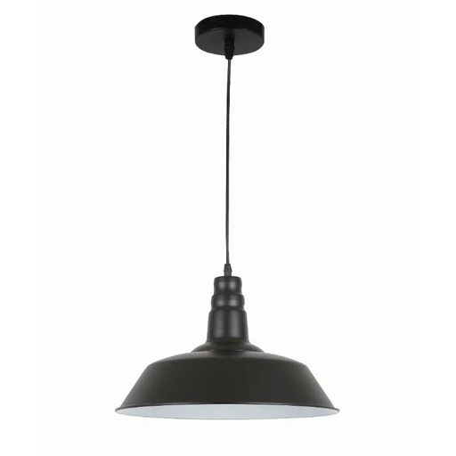 Black Industrial Pendant Light