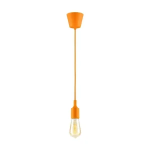 Hanging E27(Screw) Pendant Holder - Orange