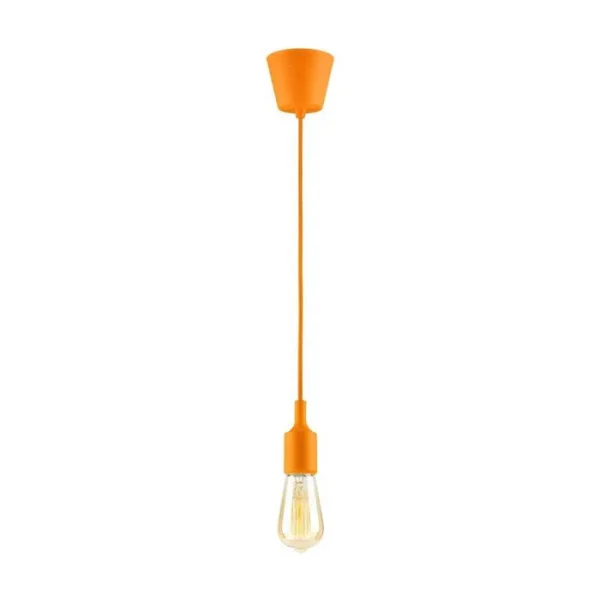 Hanging E27(Screw) Pendant Holder - Orange