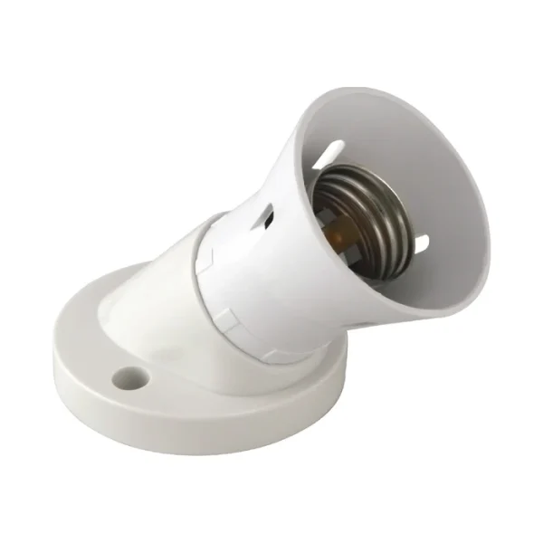 Angled Batten Holder E27(Screw)