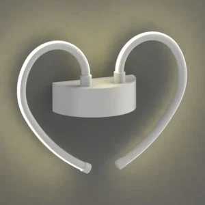 Heart Shape LED Wall Light