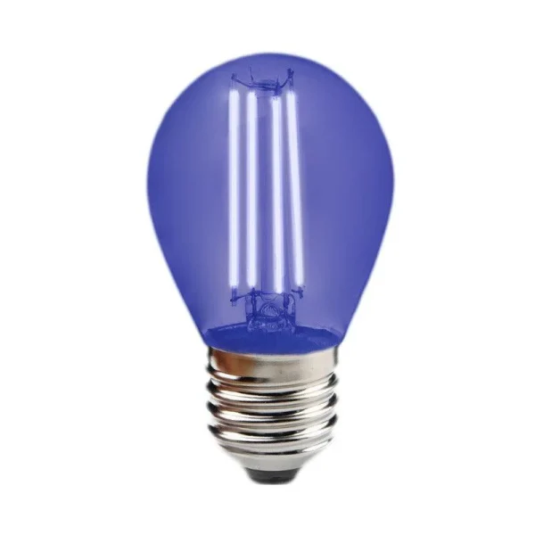Filament LED 4 Watts B22 (Pin) Blue Bulb