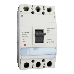 MCCB Breaker SGM6 400A 3P 65KA 400M