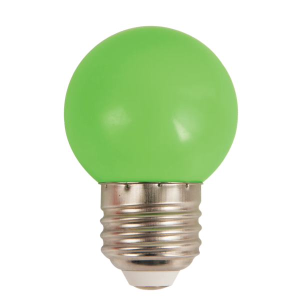 LED Bulb G45 1.5W Green E27