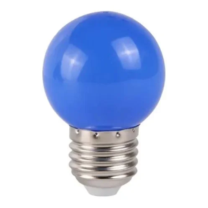 LED Bulb G45 1.5W Blue E27