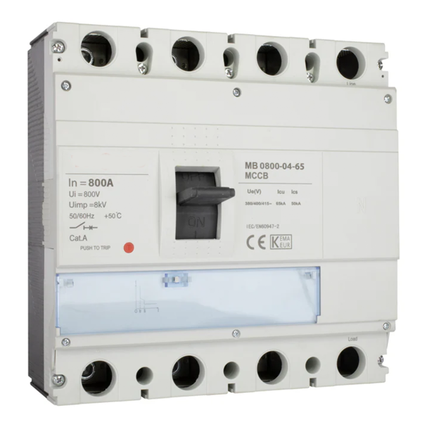 MCCB Breaker SGM6 800A 4P 65KA 800M