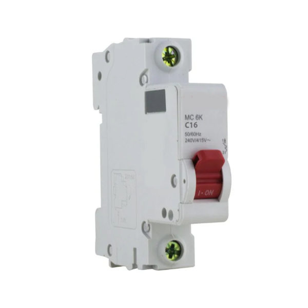 Single Pole 16Amps MCB