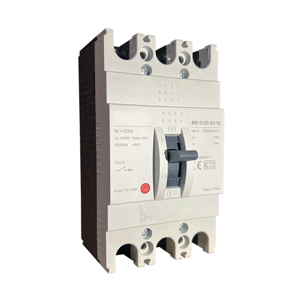 125A 3P MCCB – Moulded Case Circuit Breaker