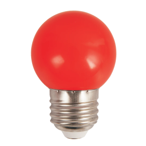 LED Bulb G45 1.5W Red E27